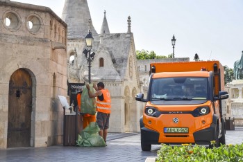 Tovább bővült a Budapesti Közművek elektromos járműflottája